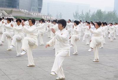 太極拳的健身功效與武術傳承